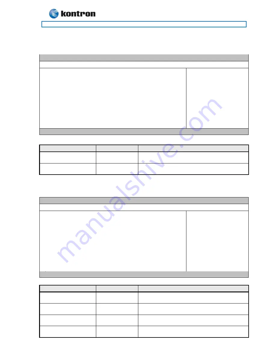 Kontron 786LCD/mITX User Manual Download Page 65