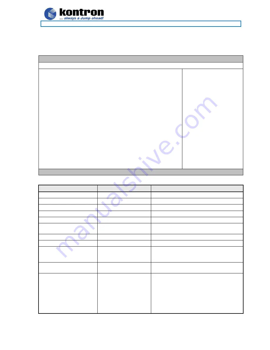 Kontron 86LCD-M/ATX Скачать руководство пользователя страница 74