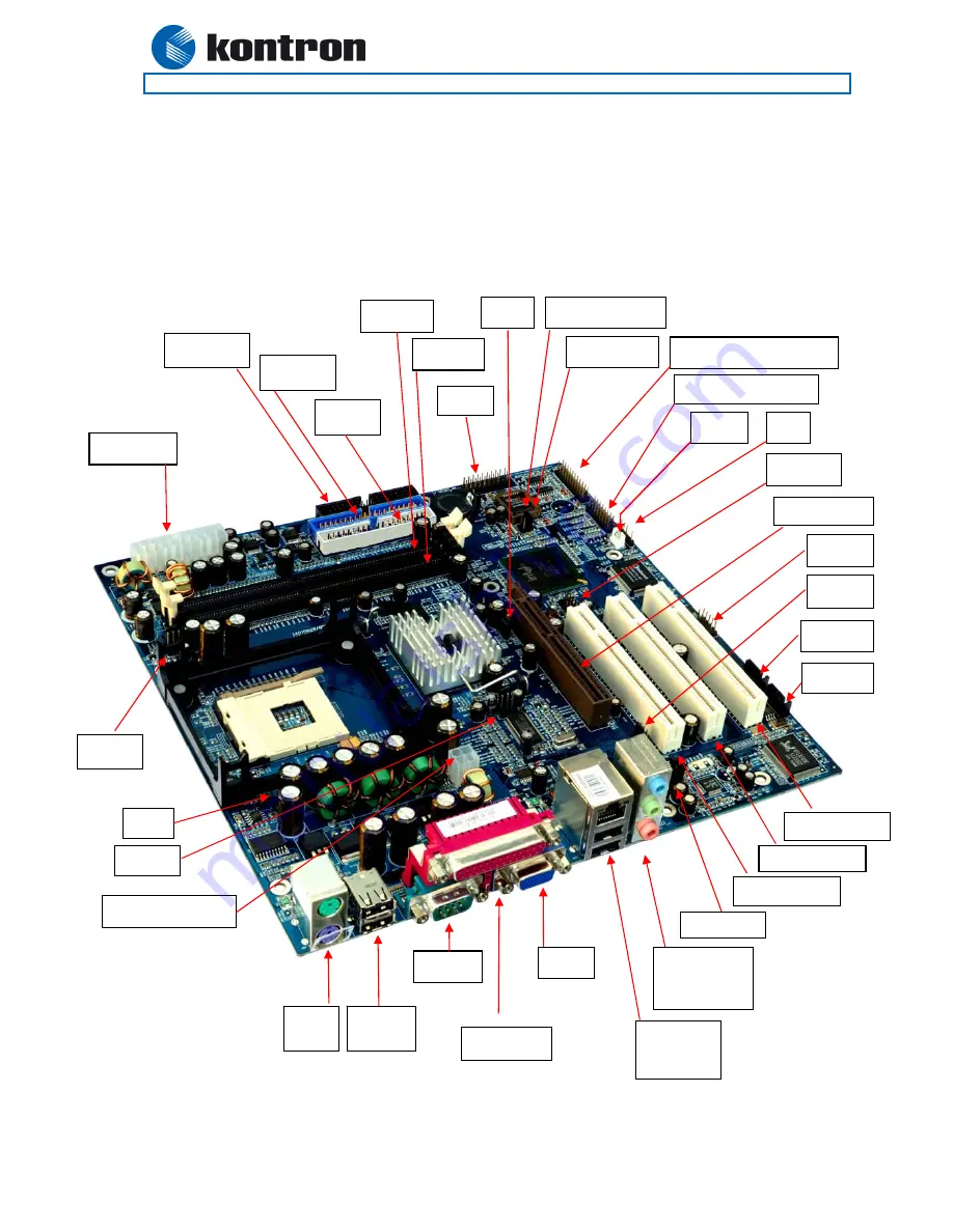 Kontron 886LCD/ATUX User Manual Download Page 18