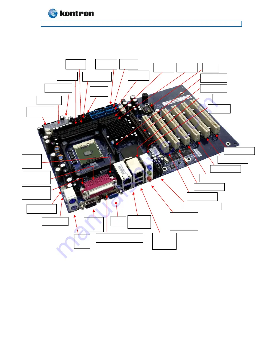 Kontron 886LCD-M/ATX User Manual Download Page 23