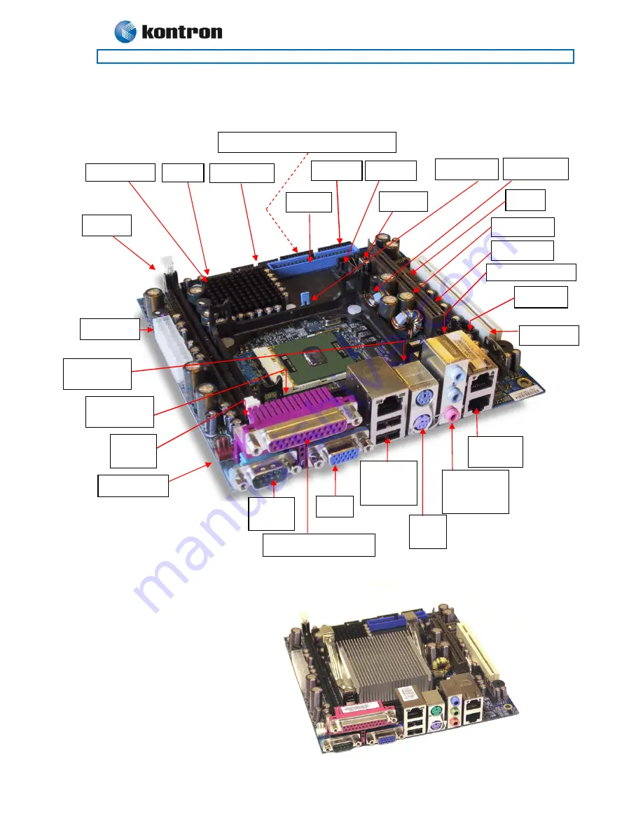 Kontron 886LCD-M/ATX User Manual Download Page 24