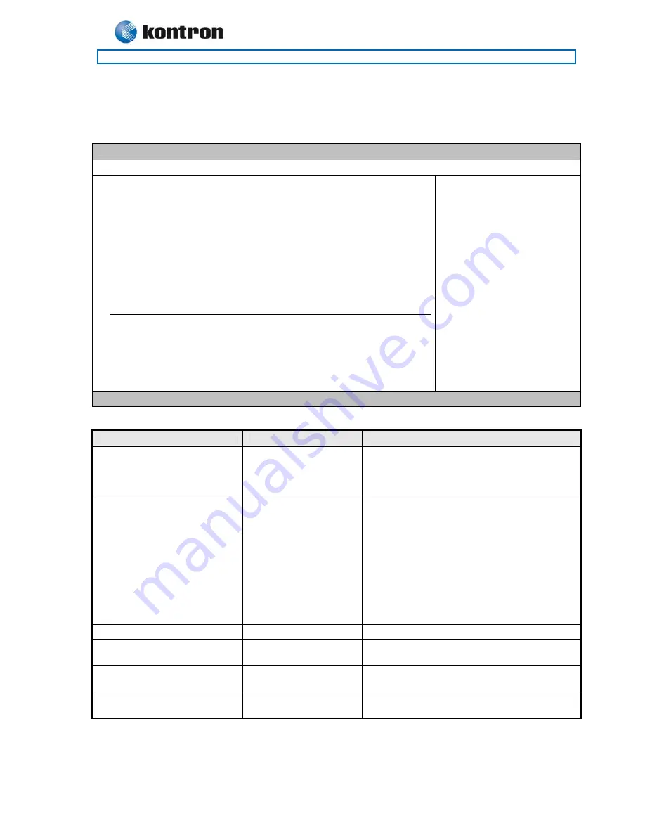 Kontron 886LCD-M/ATX User Manual Download Page 74