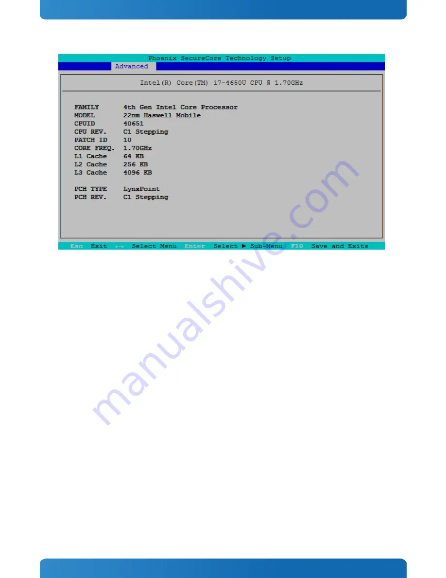 Kontron COMe-cHL6 User Manual Download Page 73