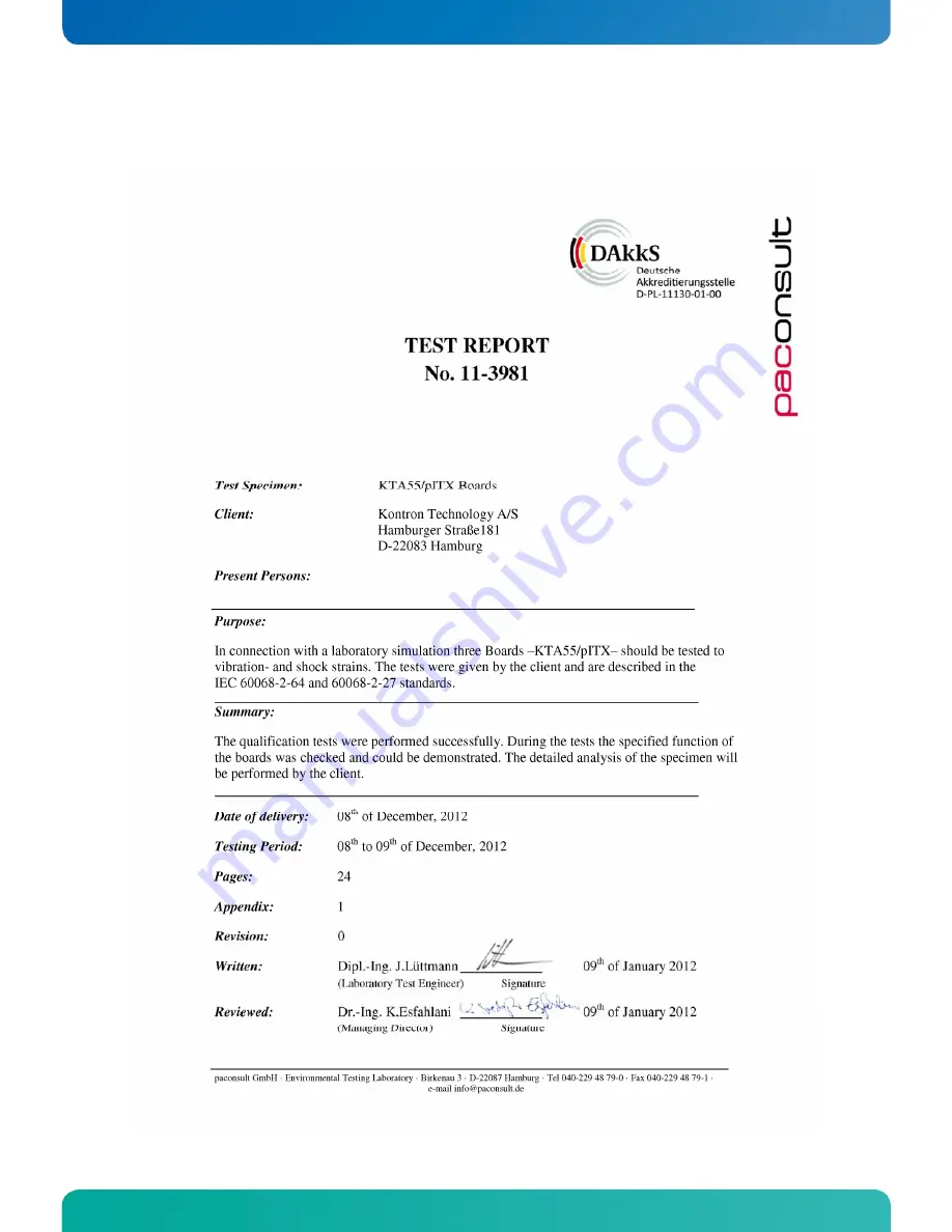 Kontron KTA55/pITX User Manual Download Page 63