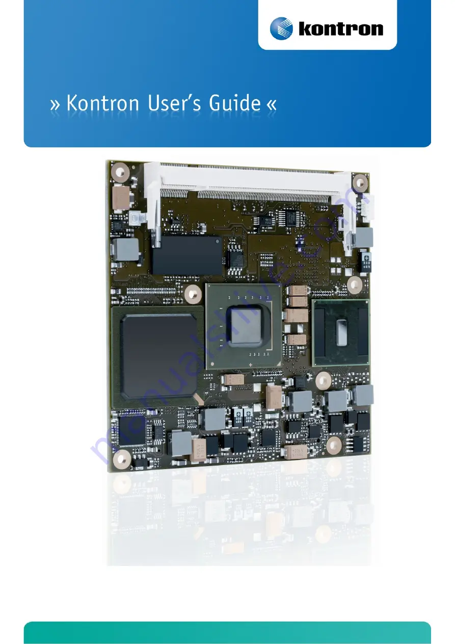 Kontron microETXexpress-DC Скачать руководство пользователя страница 1