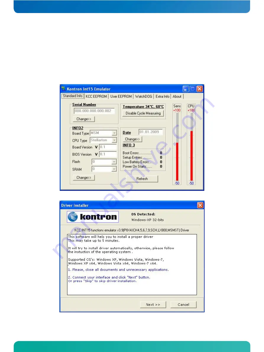 Kontron MSM-LP User Manual Download Page 27