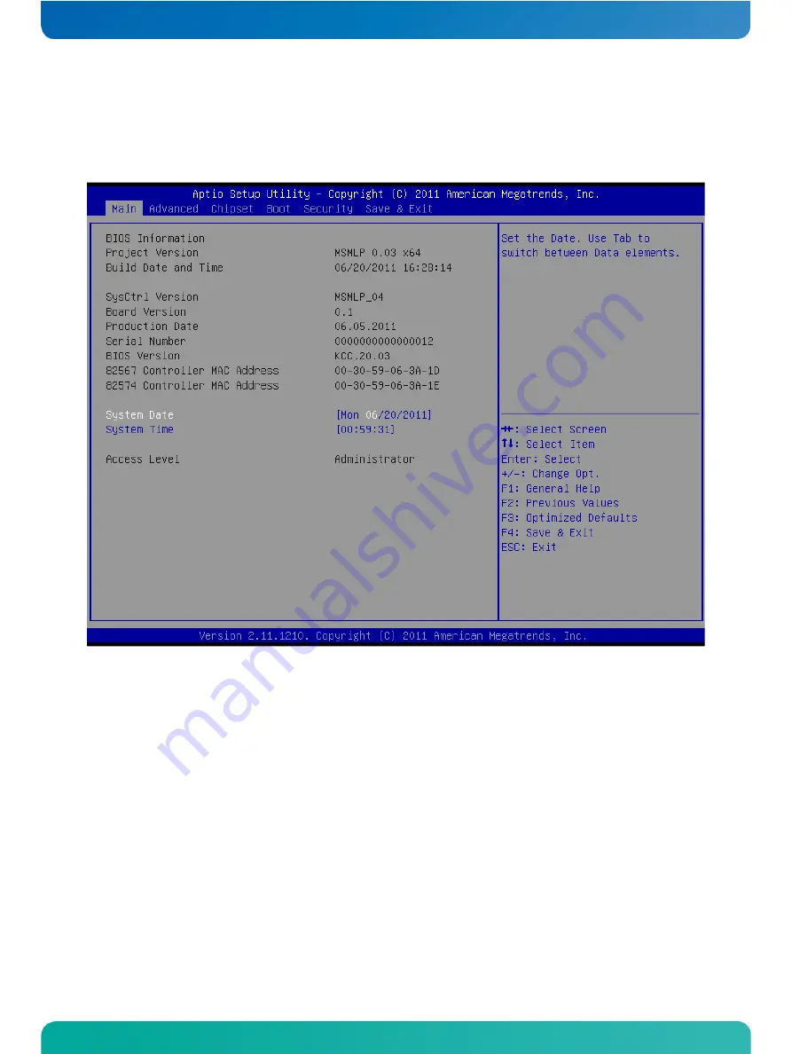 Kontron MSM-LP Скачать руководство пользователя страница 37