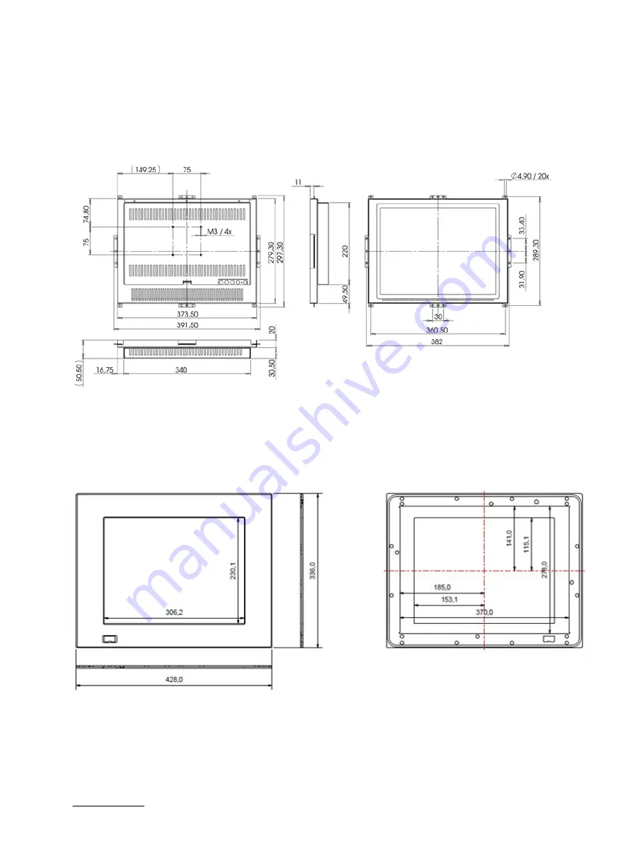 Kontron Open Frame Monitor 15 Скачать руководство пользователя страница 21