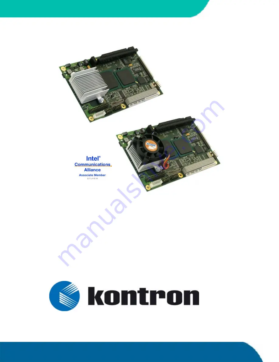 Kontron speedMOPSlcdCE User Manual Download Page 1