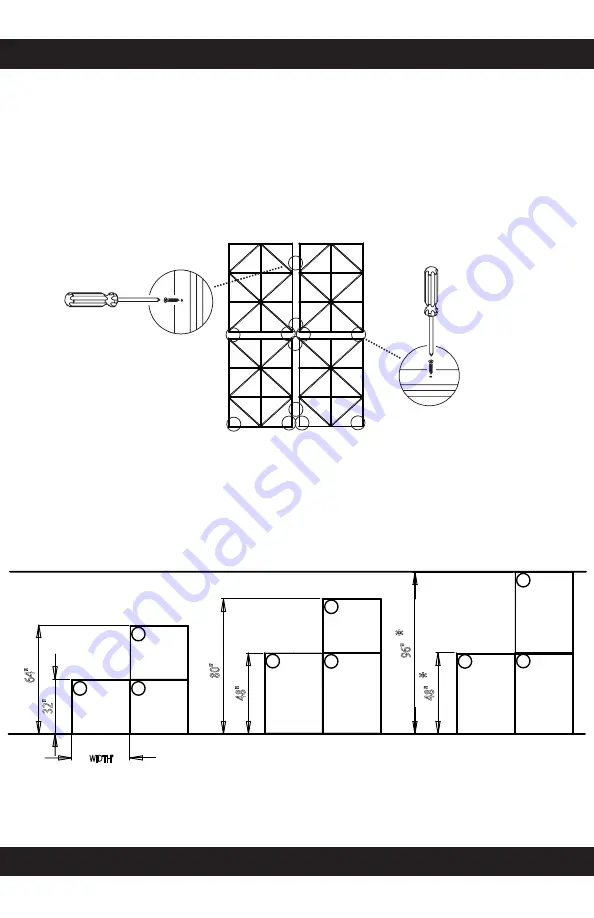 Koolr red rack DIAMOND F05 A Assembly Installation Manual Download Page 7