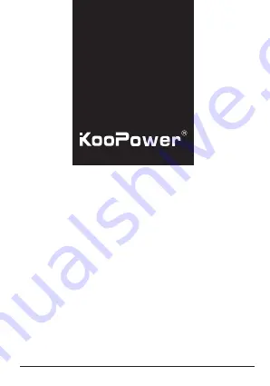 KooPower DQ-608 User Manual Download Page 1