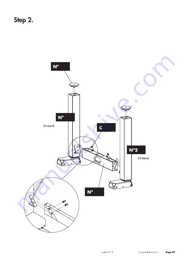 Koplus MOUNT Assembly Instructions Manual Download Page 9