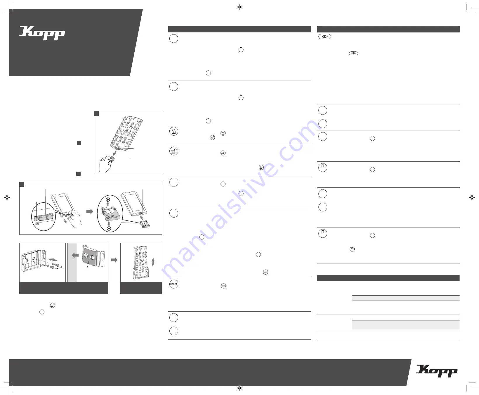 Kopp 8066.0502.7 Скачать руководство пользователя страница 1