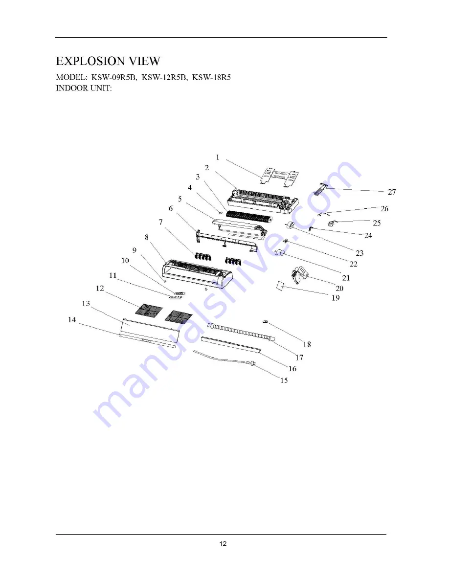 koppel KPC-09HH5B Service Manual Download Page 12