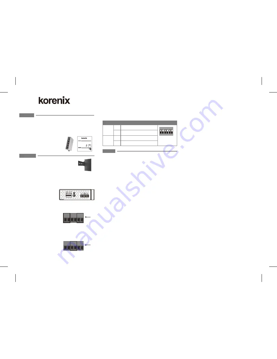 Korenix JetNet 3005G Quick Installation Manual Download Page 1