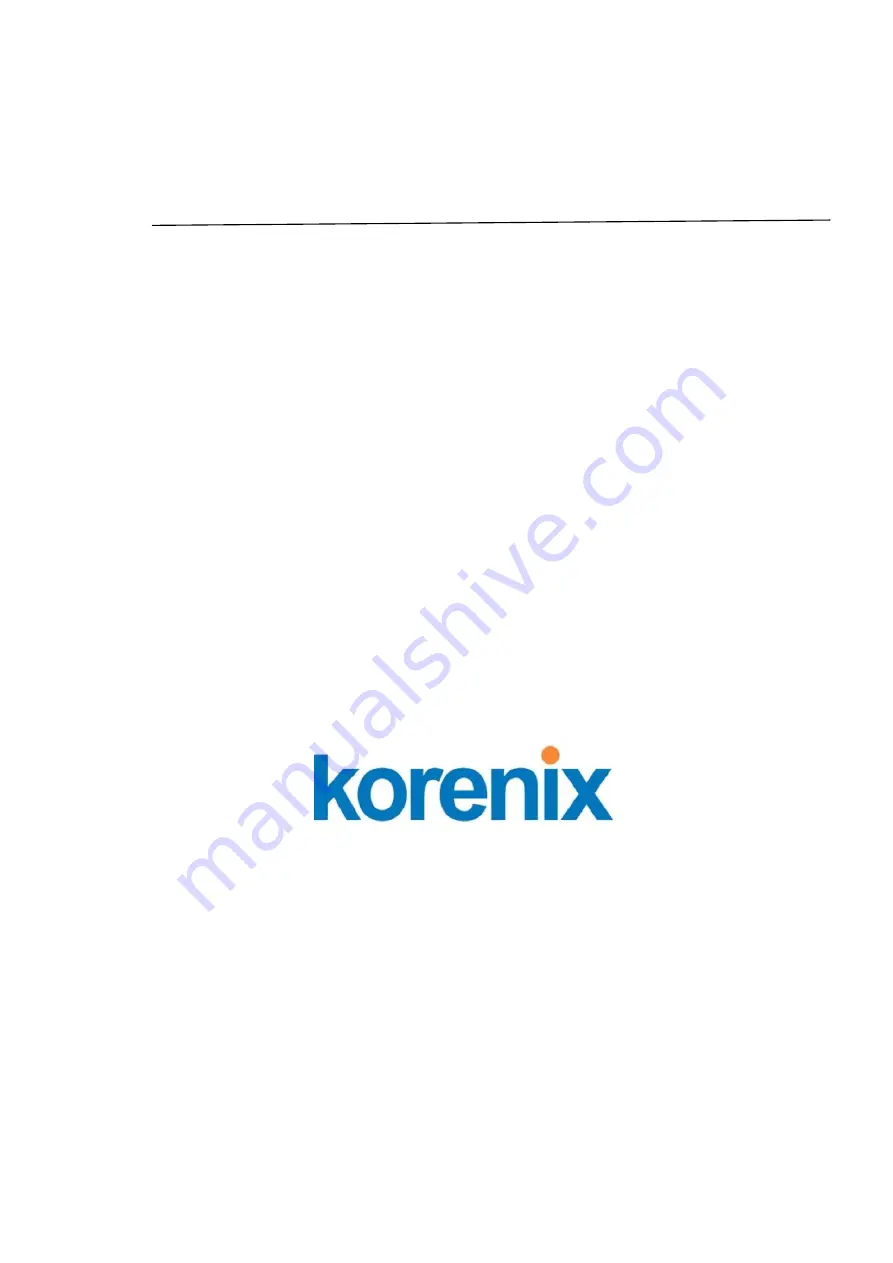 Korenix JetNet 3212G-2C2F User Manual Download Page 1