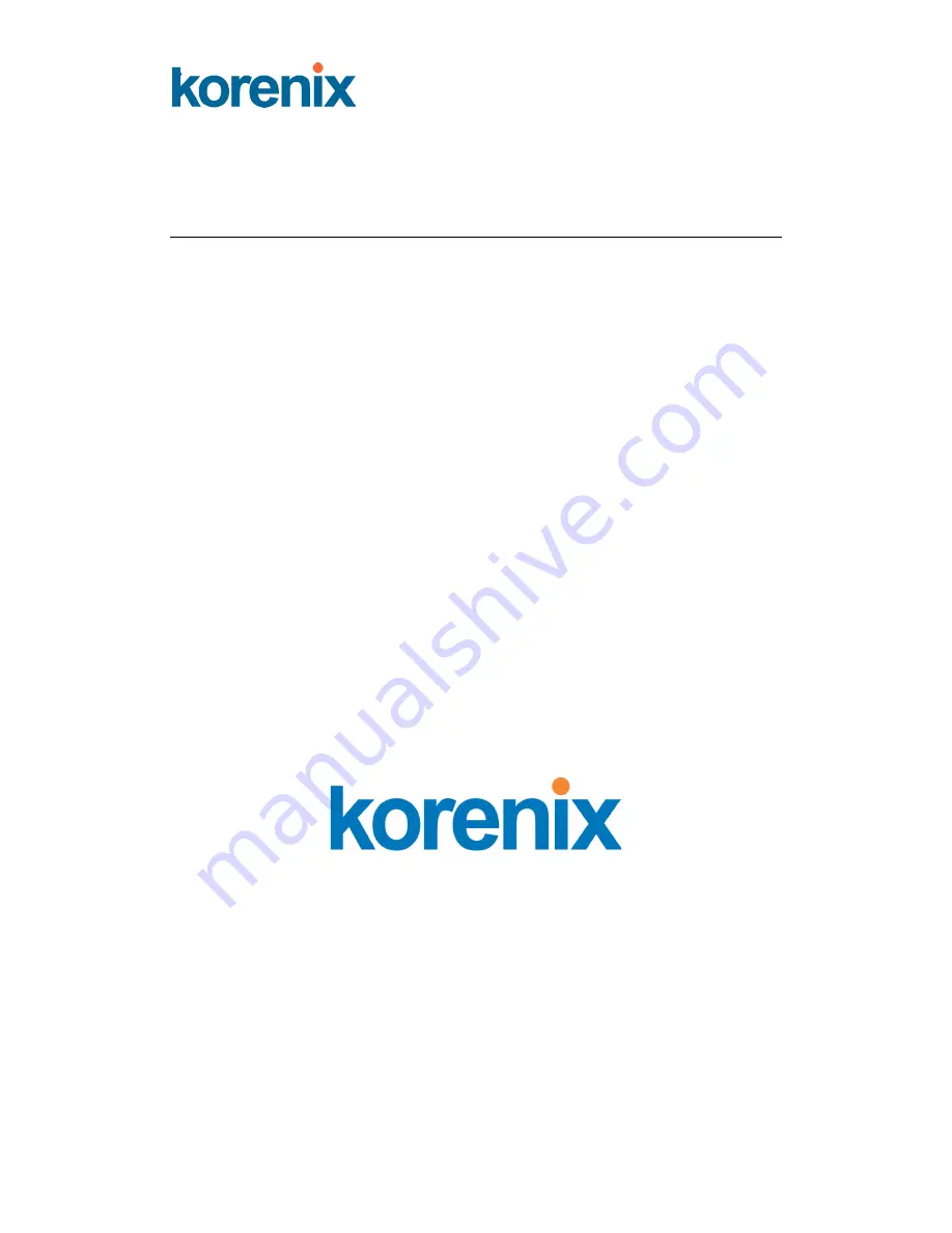 Korenix JetNet 3706 User Manual Download Page 1