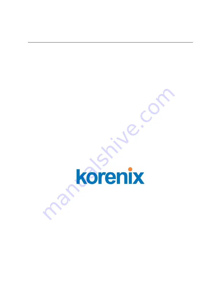 Korenix JetNet 3710G User Manual Download Page 1