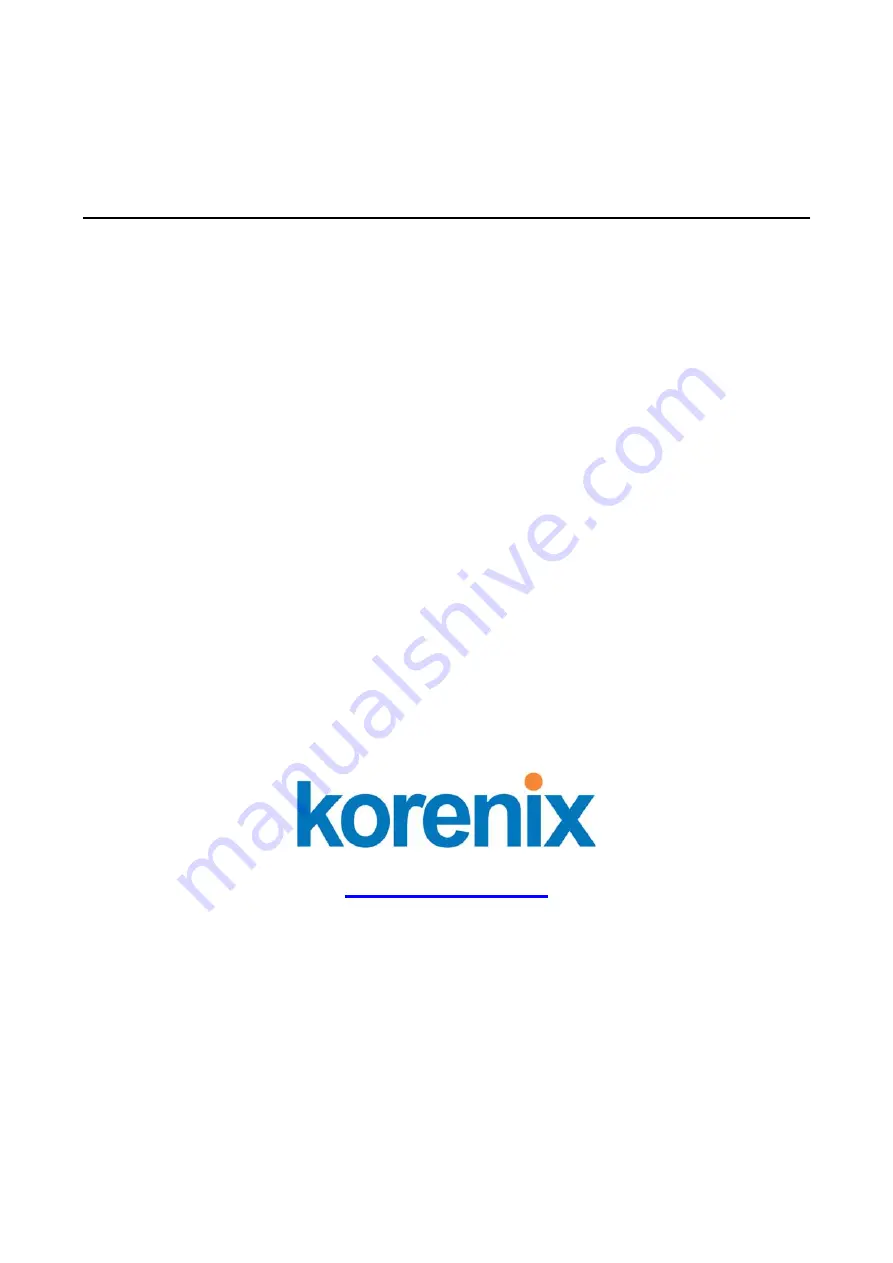 Korenix JetNet 4500 Series User Manual Download Page 1