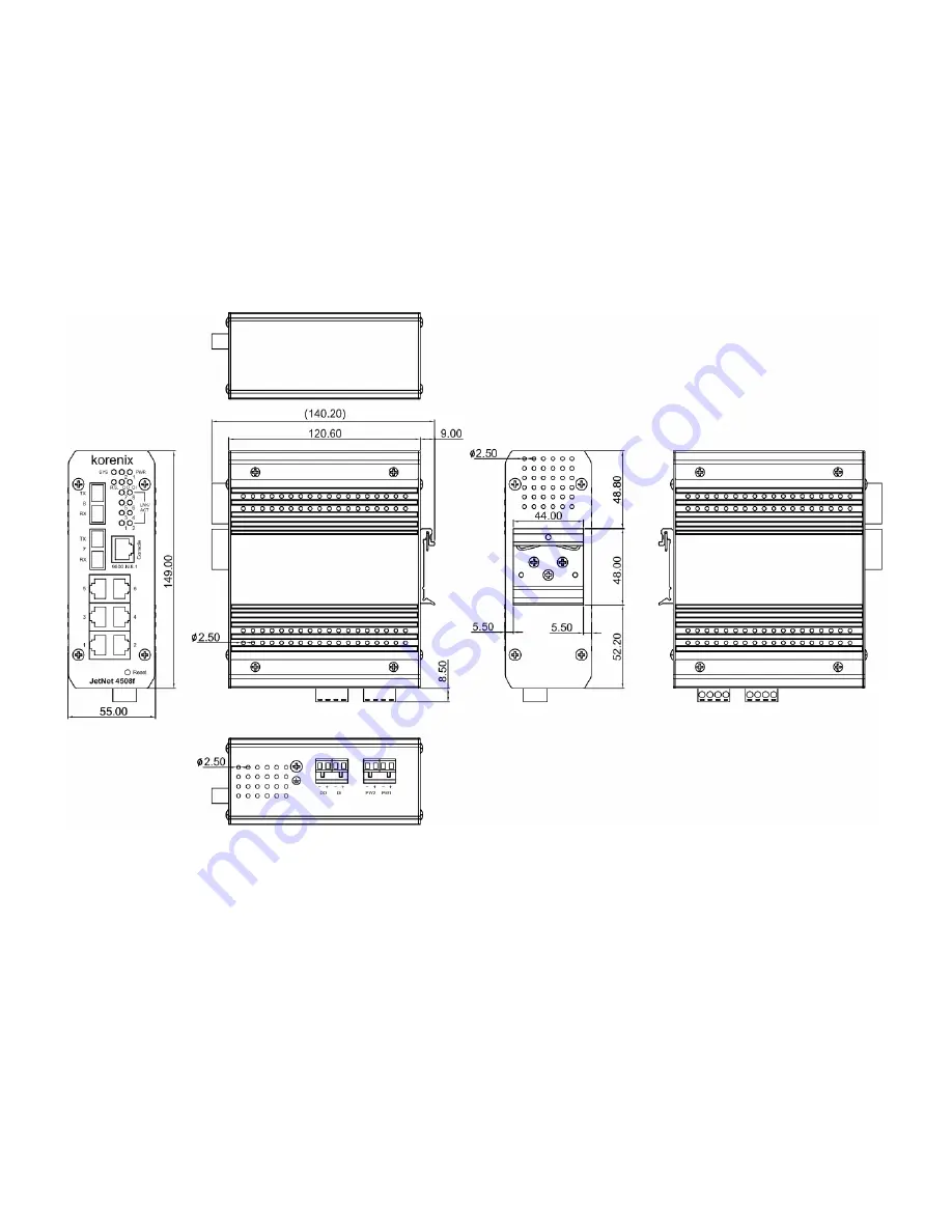 Korenix JetNet 4508 V2 Series User Manual Download Page 10