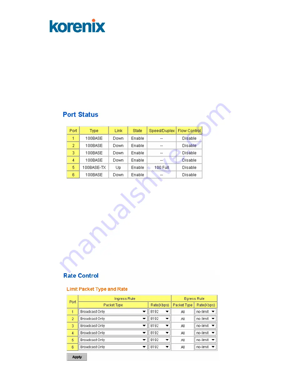 Korenix JetNet 4706 User Manual Download Page 43