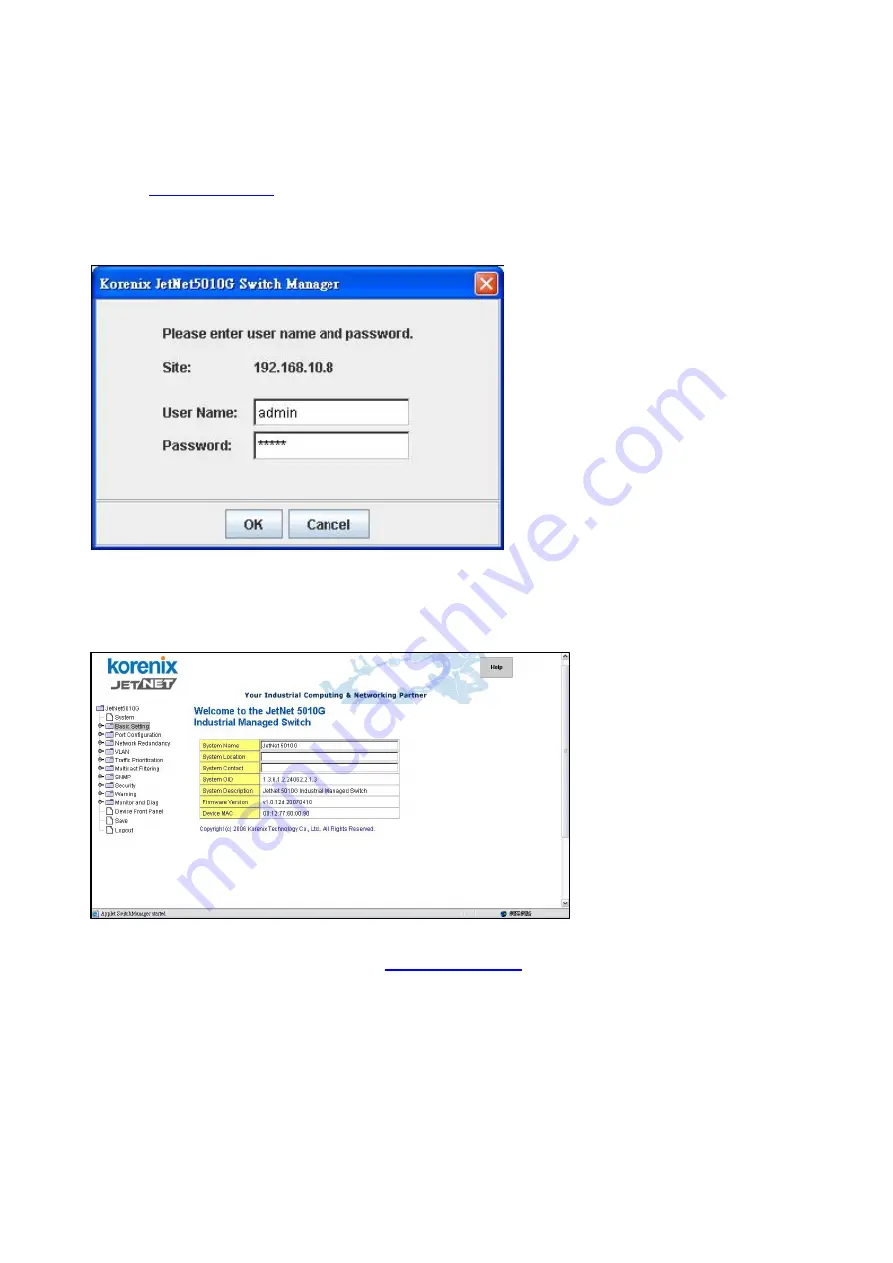 Korenix JetNet 5010G Series Quick Start Manual Download Page 3