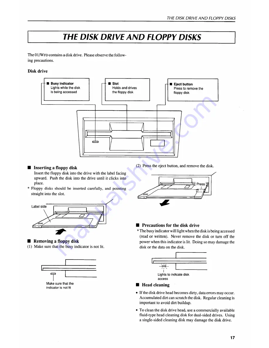 Korg 01/W Owner'S Manual Download Page 22