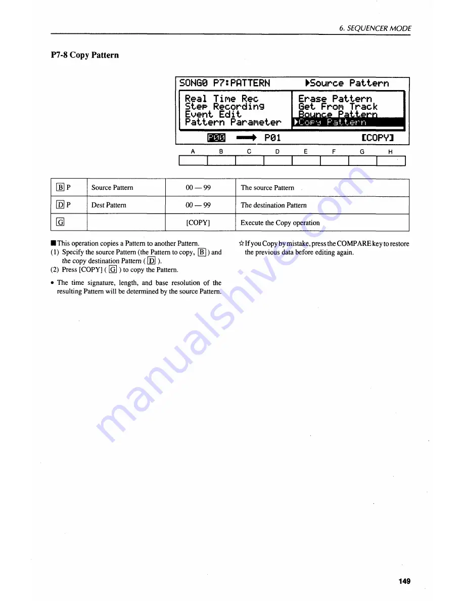 Korg 01/W Owner'S Manual Download Page 154