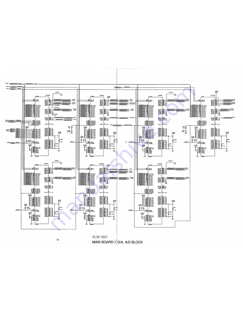 Korg 168RC Service Manual Download Page 31