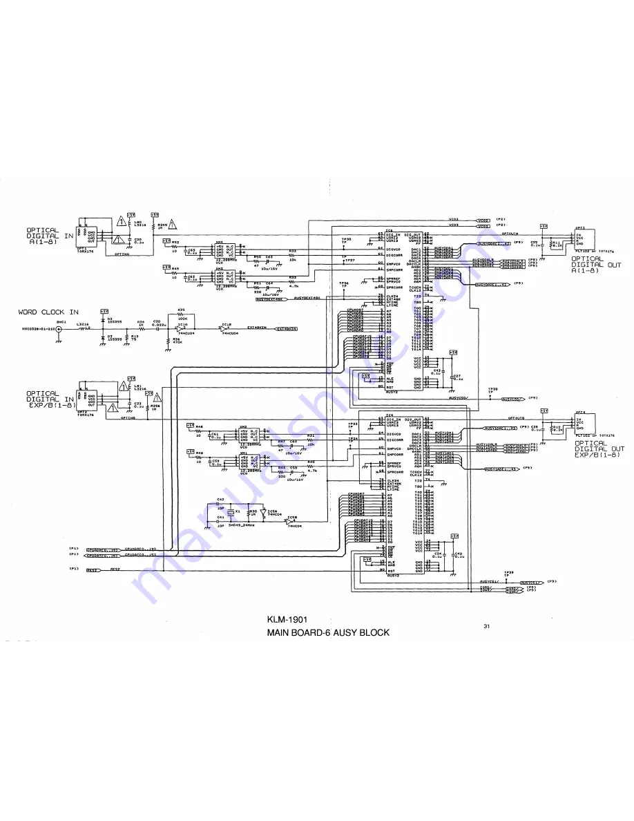 Korg 168RC Service Manual Download Page 32