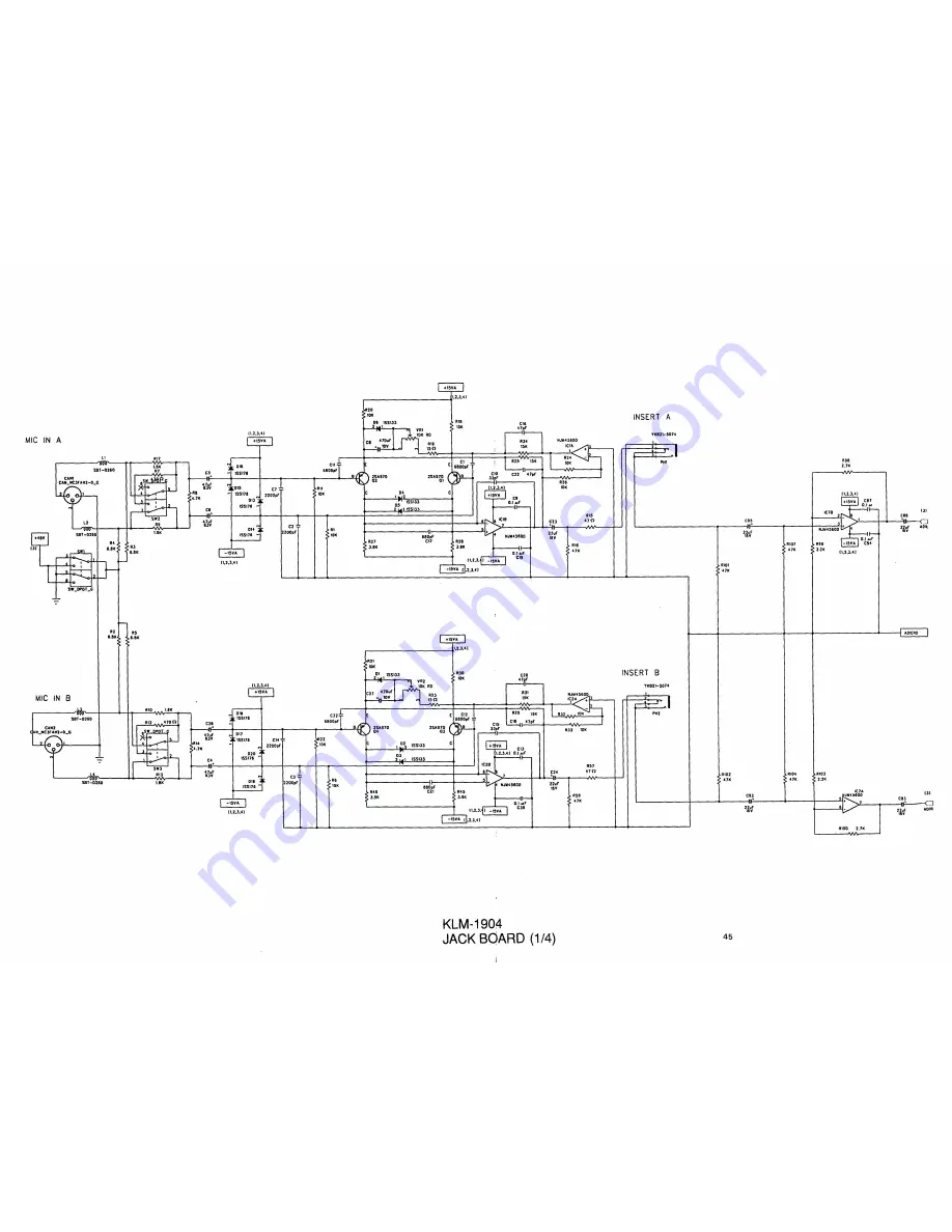 Korg 168RC Service Manual Download Page 46