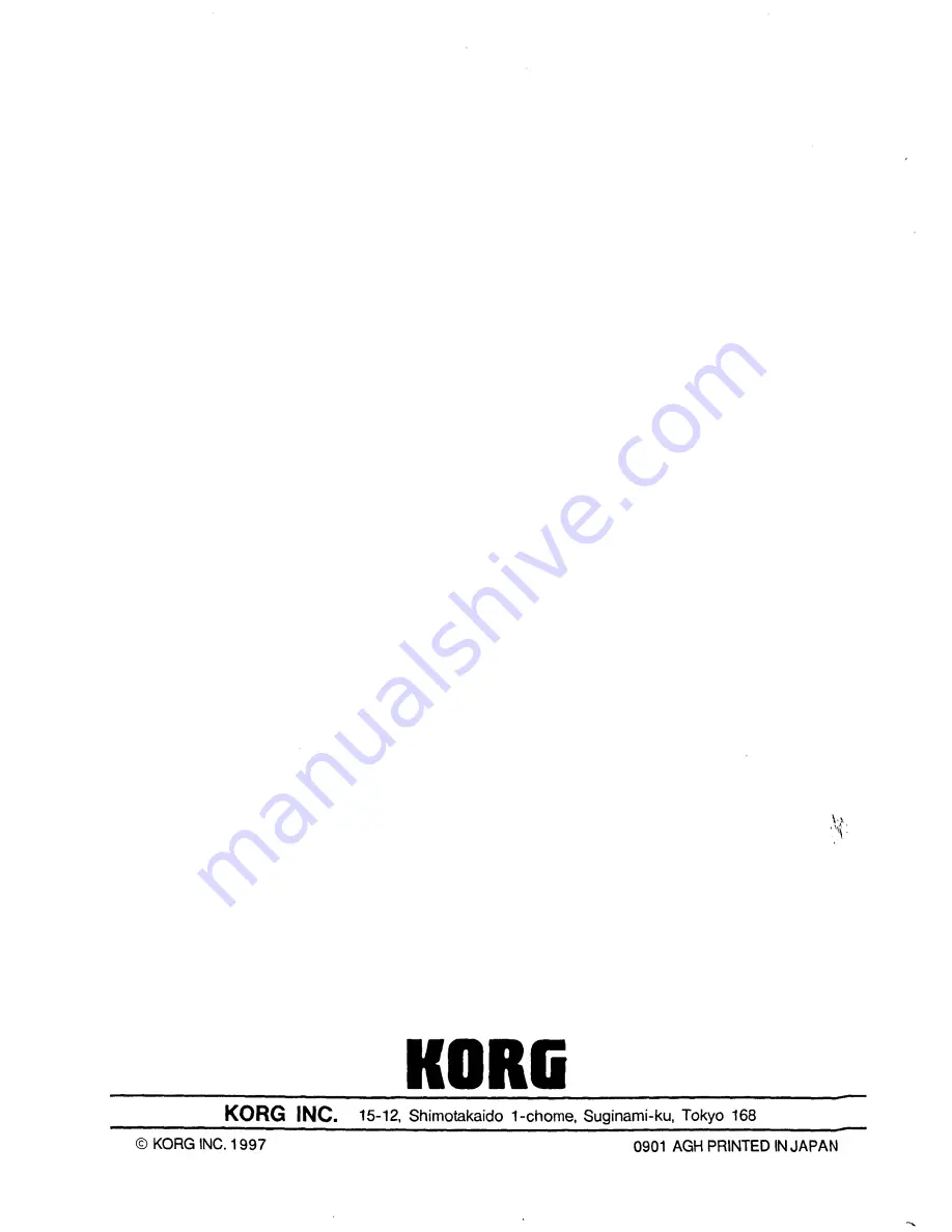 Korg 168RC Service Manual Download Page 52