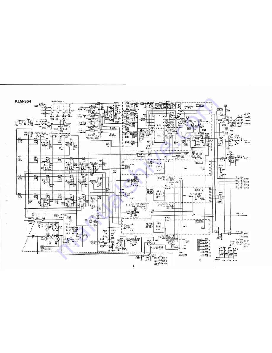 Korg 4VCO Mono/Poly Скачать руководство пользователя страница 7