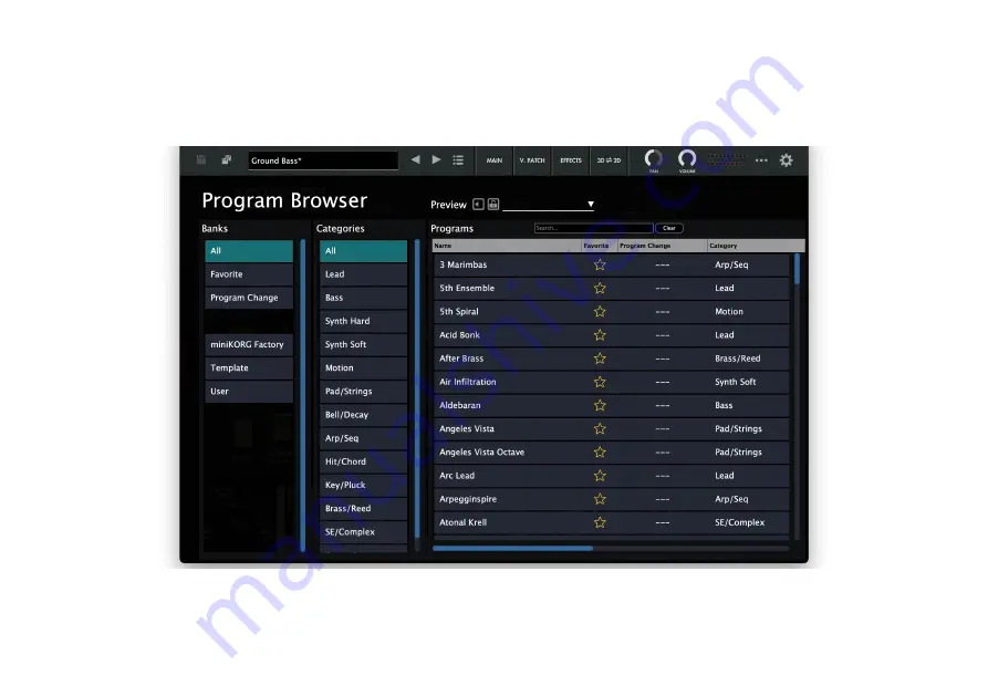 Korg 700s Owner'S Manual Download Page 10