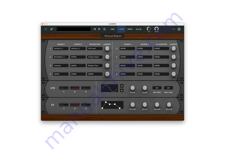 Korg 700s Owner'S Manual Download Page 20