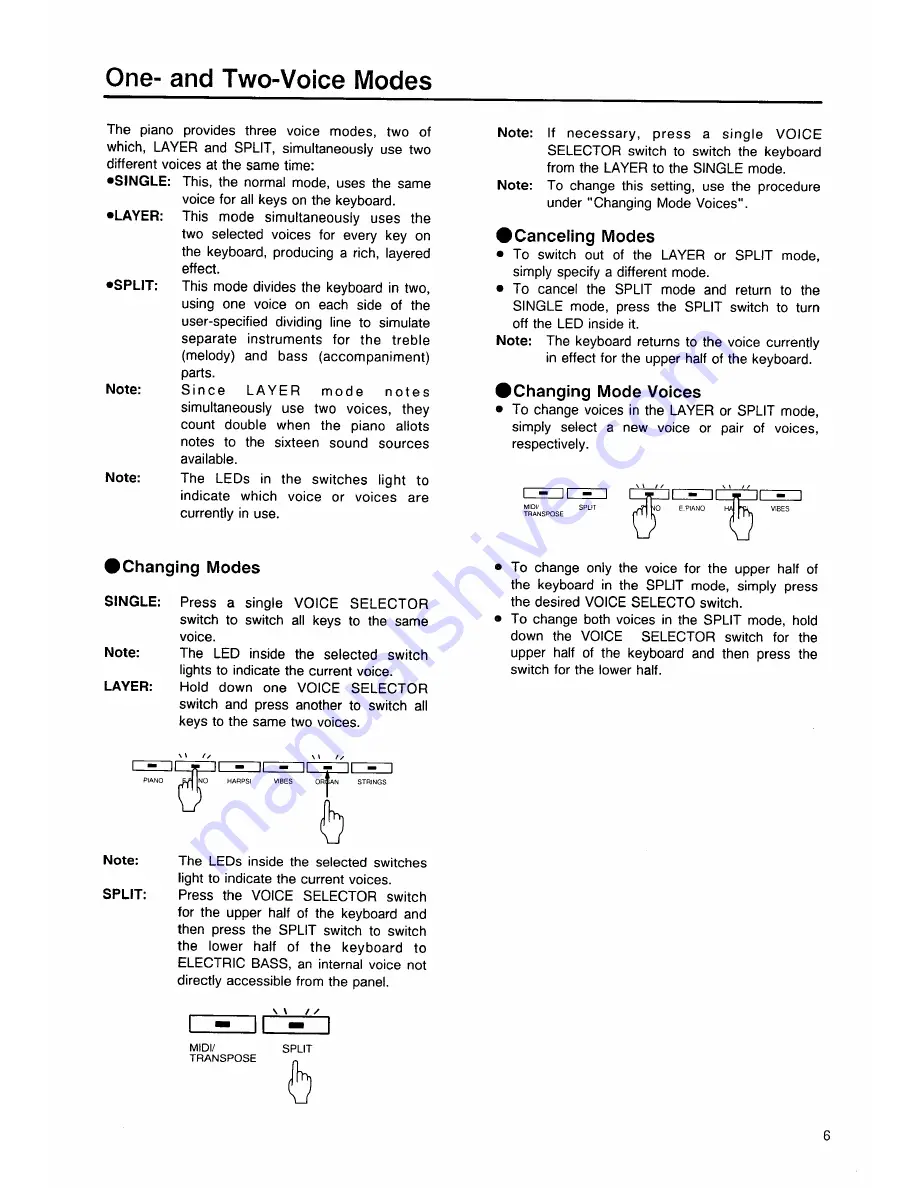 Korg Concert-4000 Owner'S Manual Download Page 7