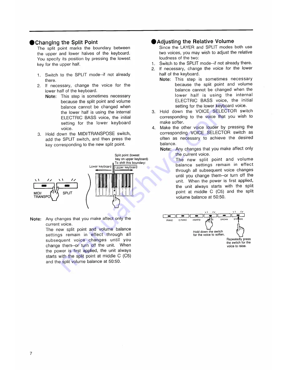 Korg Concert-4000 Owner'S Manual Download Page 8