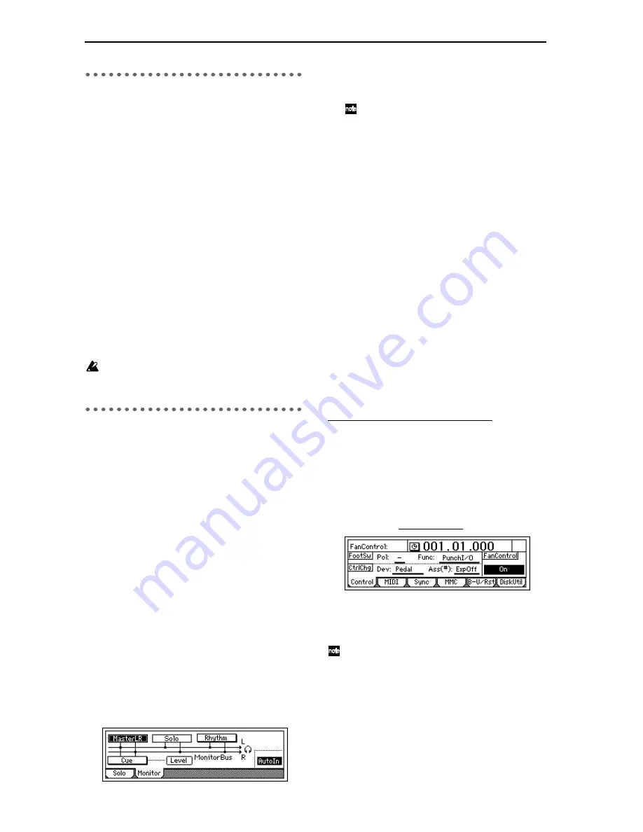 Korg D1600 Owner'S Manual Download Page 30