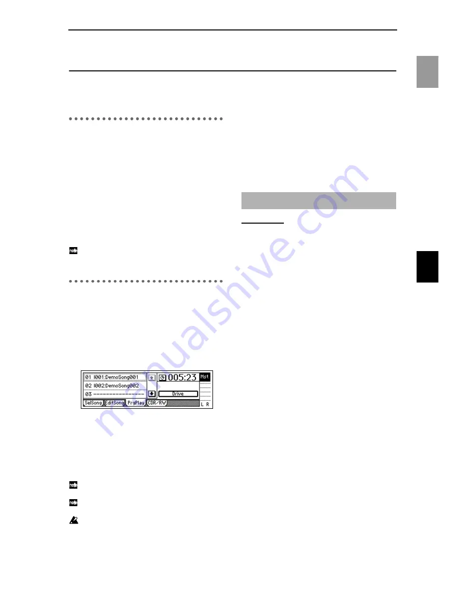 Korg D1600 Owner'S Manual Download Page 35