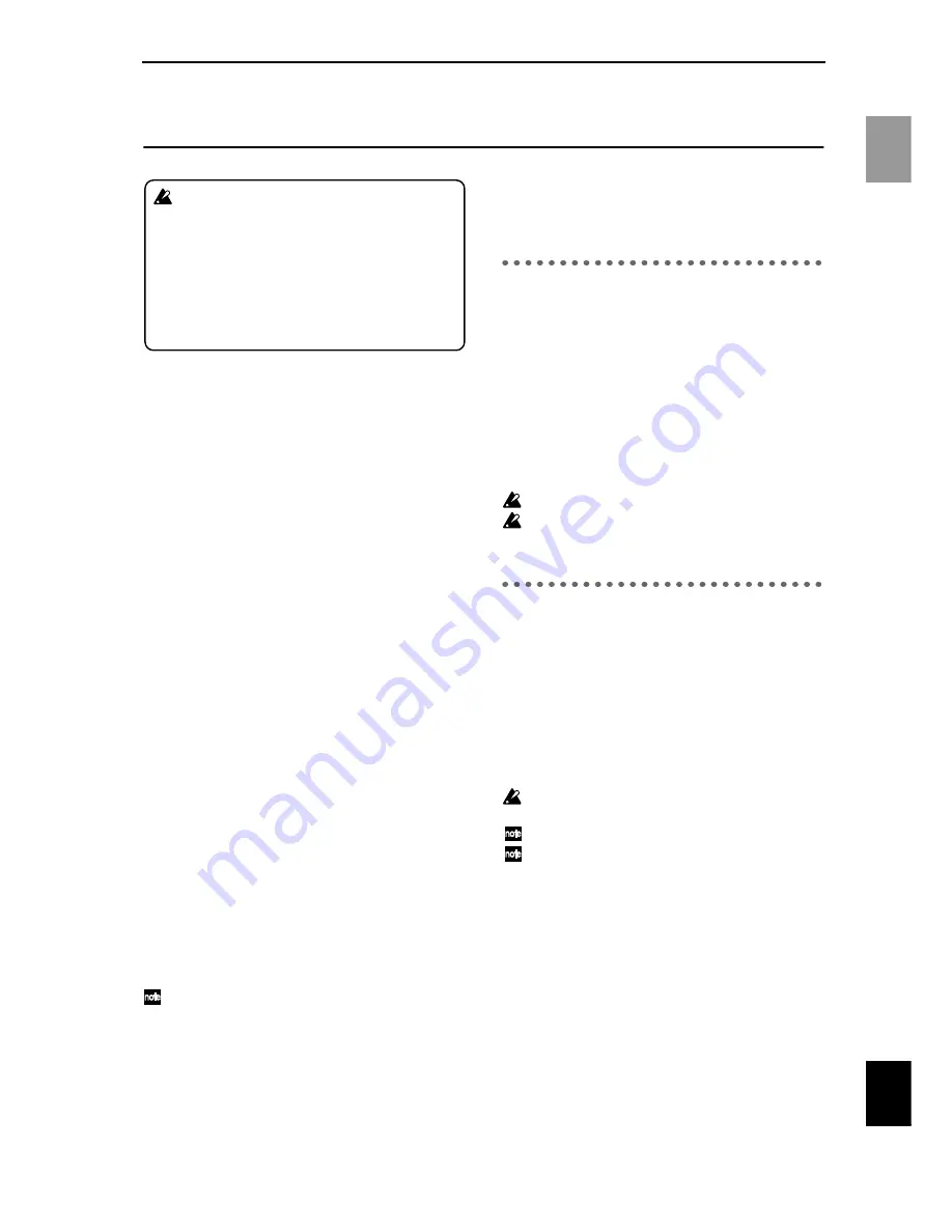 Korg D1600 Owner'S Manual Download Page 67