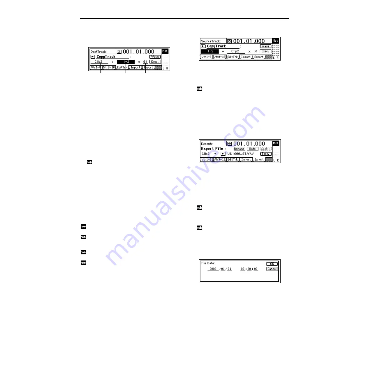 Korg EASYSTART D1600MKII Owner'S Manual Download Page 88