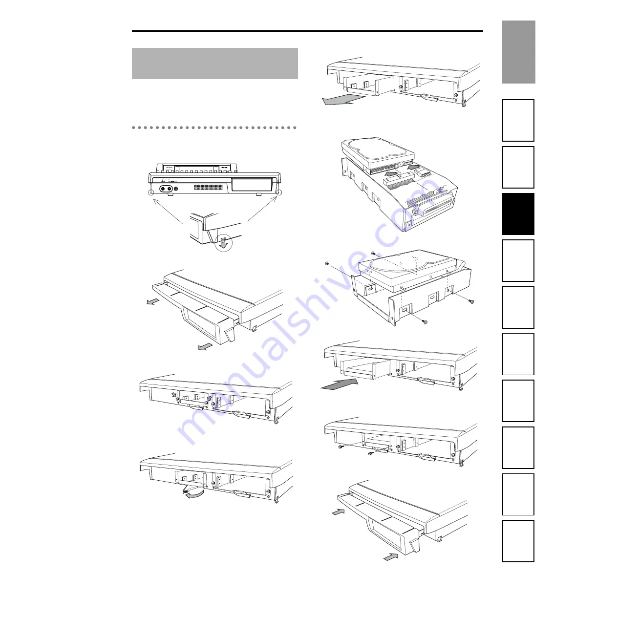 Korg EASYSTART D1600MKII Owner'S Manual Download Page 173