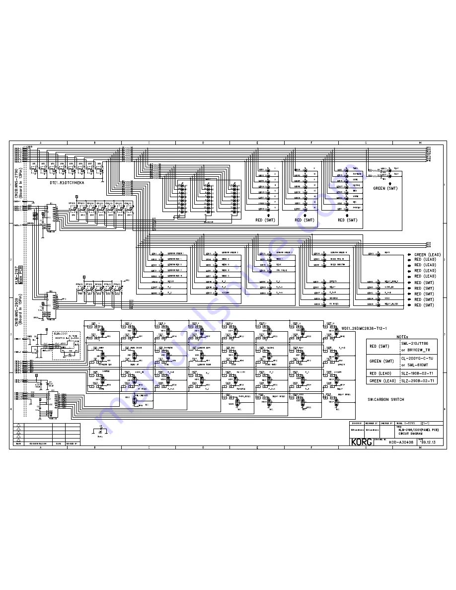 Korg ElecTribe ES-1 MkII Service Manual Download Page 15