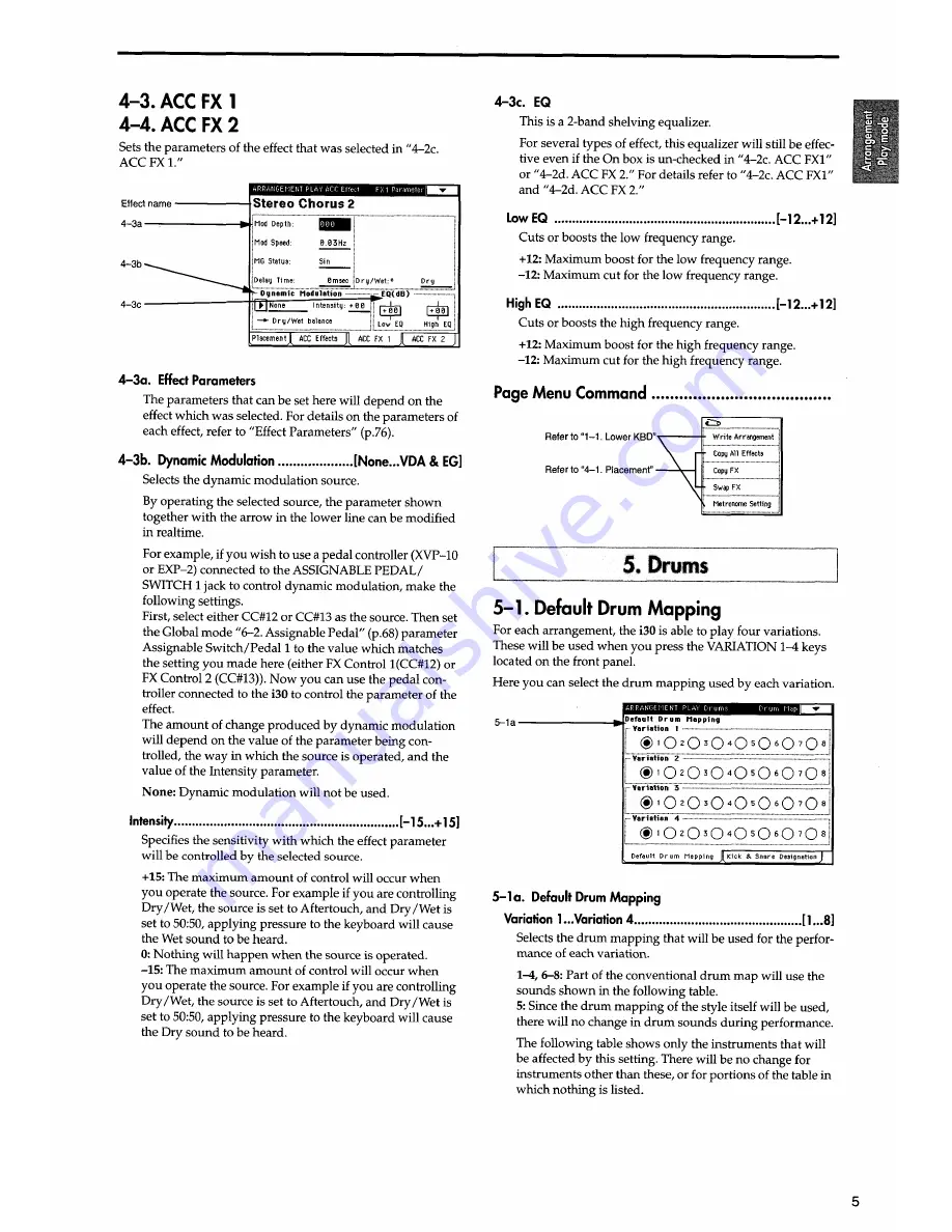 Korg i30 Player'S Manual Download Page 75