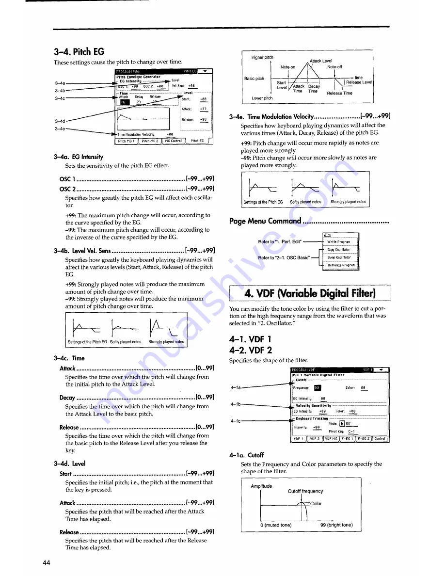 Korg i30 Player'S Manual Download Page 114