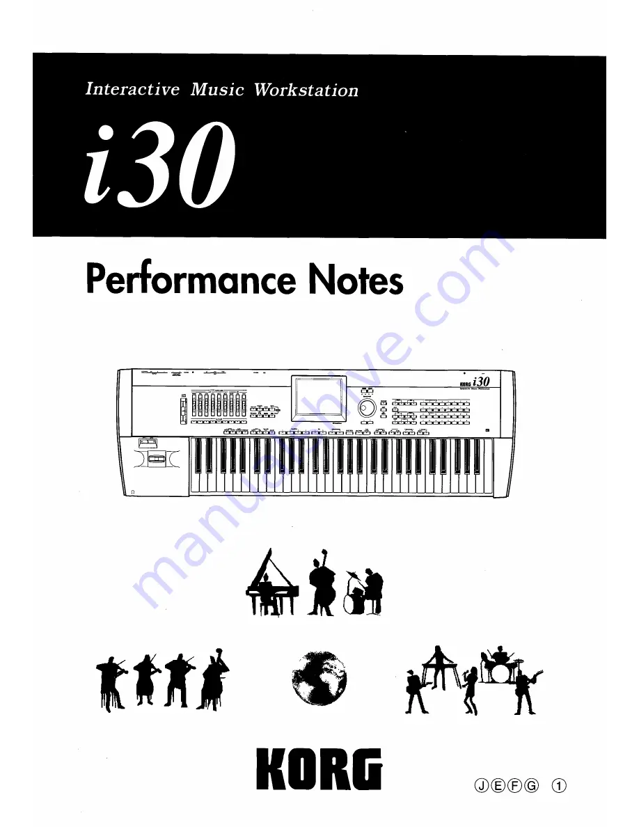 Korg i30 Player'S Manual Download Page 155