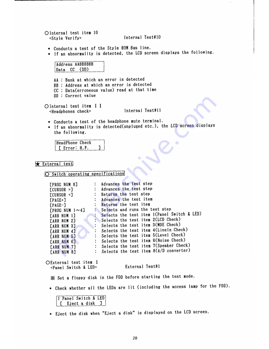 Korg i5S Service Manual Download Page 30