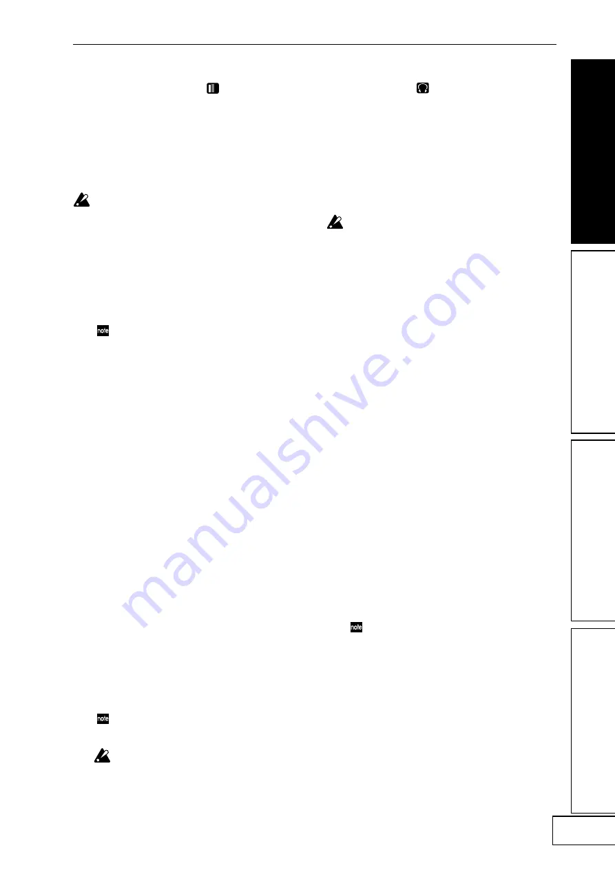 Korg KAOSS PAD Entrancer Owner'S Manual Download Page 11