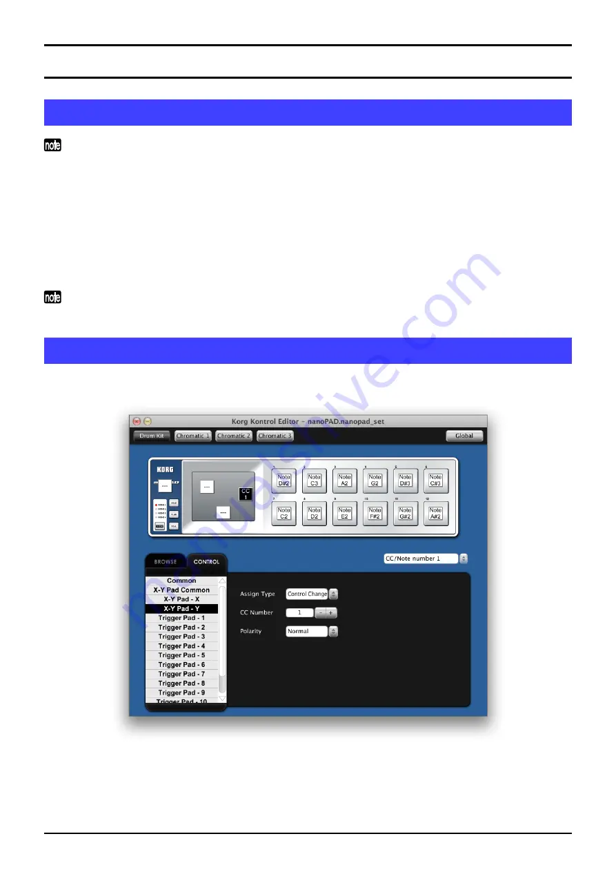 Korg Kontrol Editor Owner'S Manual Download Page 4