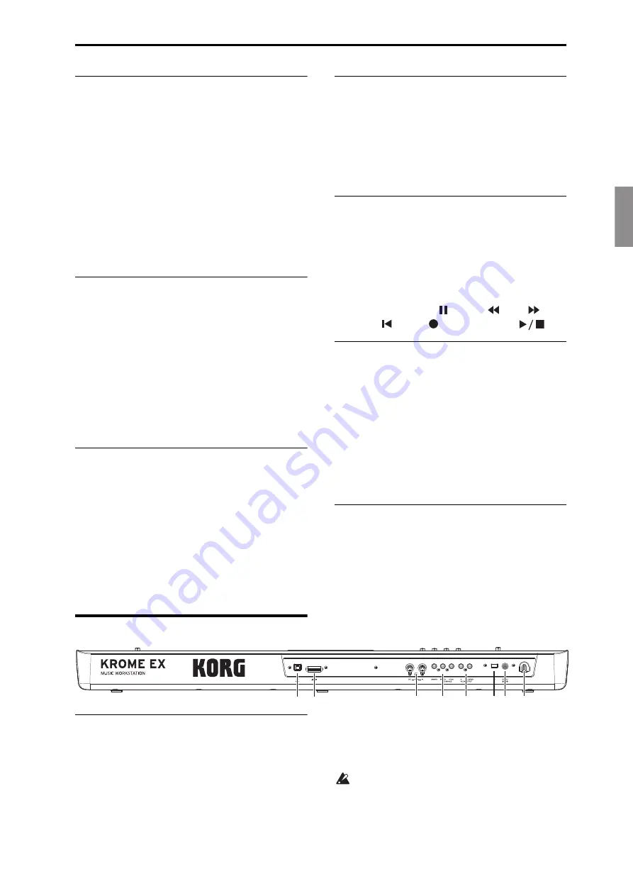 Korg Krome EX Скачать руководство пользователя страница 33